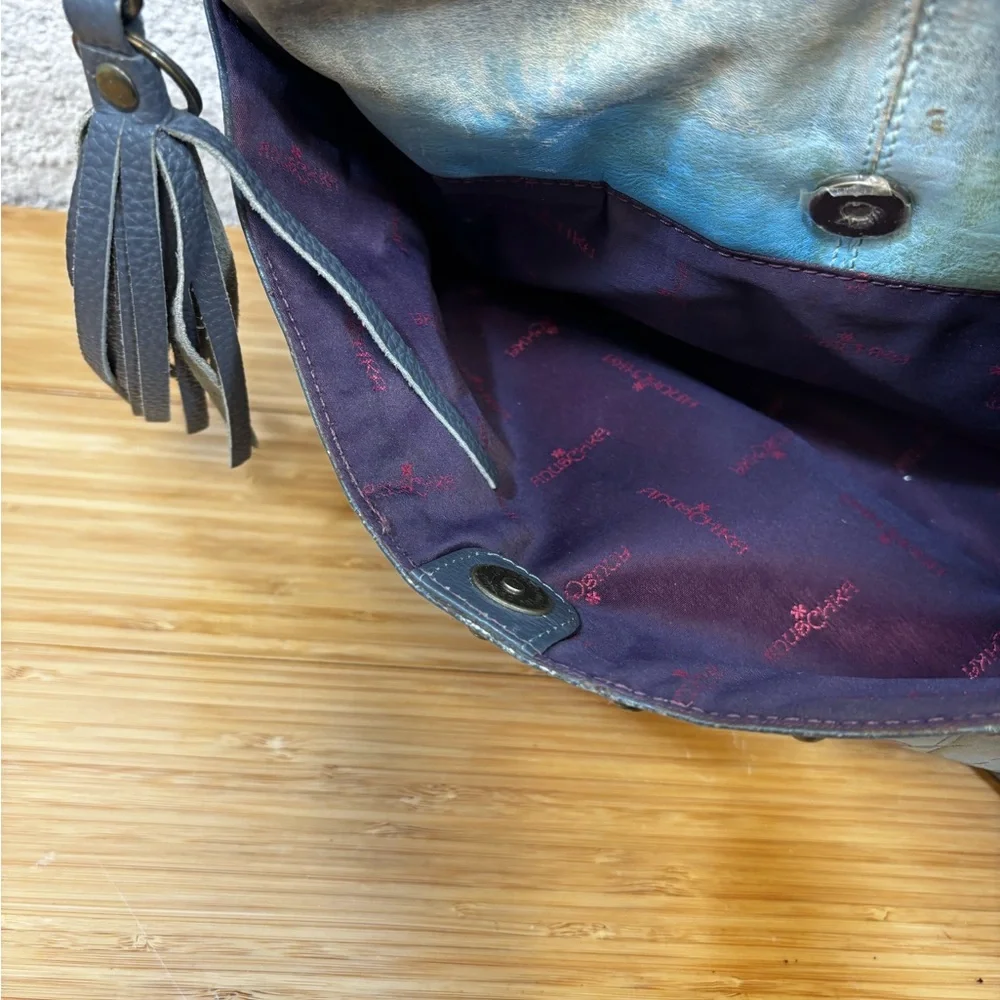 Anuschka Hand-Painted Cardinal Crossbody Bag - Picture 15 of 16